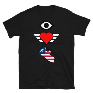 "I Love Liberia" Short-Sleeve Unisex T-Shirt