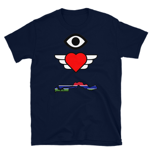 "I Love The Gambia" Short-Sleeve Unisex T-Shirt