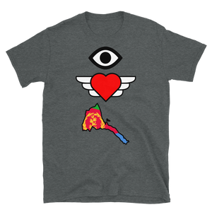 "I Love Eritrea" Short-Sleeve Unisex T-Shirt