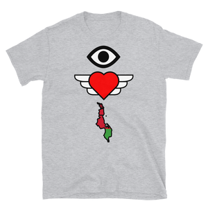 "I Love Malawi" Short-Sleeve Unisex T-Shirt