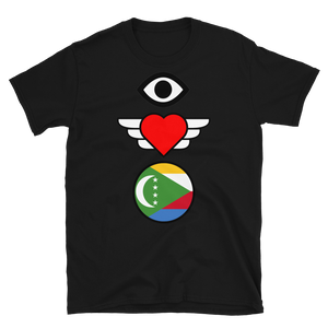 "I Love The Comoros" Short-Sleeve Unisex T-Shirt