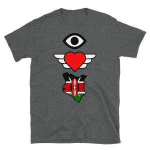 "I Love Kenya" Short-Sleeve Unisex T-Shirt