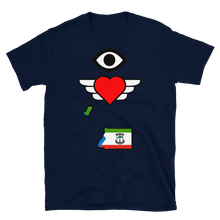 Load image into Gallery viewer, &quot;I Love Equatorial Guinea&quot; Short-Sleeve Unisex T-Shirt