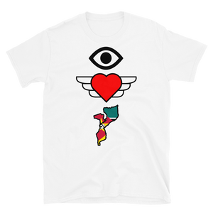 "I Love Mozambique" Short-Sleeve Unisex T-Shirt