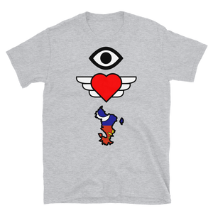"I Love Mayotte" Short-Sleeve Unisex T-Shirt