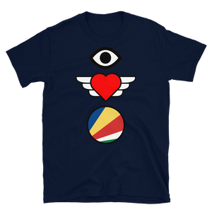 "I love Seychelles" Short-Sleeve Unisex T-Shirt