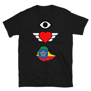 "I Love Ethiopia" Short-Sleeve Unisex T-Shirt