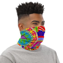 Load image into Gallery viewer, &quot;The Songhai&quot; African Print Pattern Snood Neck Gaiter