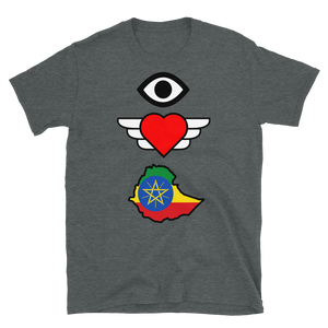"I Love Ethiopia" Short-Sleeve Unisex T-Shirt
