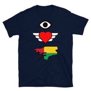 "I Love Guinea-Bissau" Short-Sleeve Unisex T-Shirt