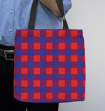 Load image into Gallery viewer, &quot;The Maasai&quot; Textile Basketweave Tote Bag