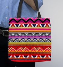 Load image into Gallery viewer, &quot;The Mamprussi&quot; Textile Basketweave Tote Bag