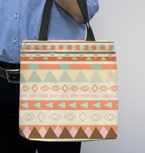 "The Oyo" Textile Basketweave Tote Bag