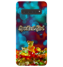 Load image into Gallery viewer, &quot;Spoiled Girl in Blue&quot; Melanin Magic Series Samsung Smartphone Cases