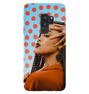 "Locked in Thought" Melanin Magic Series Samsung Smartphone Cases