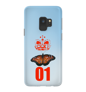 "Butterfly Queen 01" Melanin Magic Series Samsung Smartphone Cases