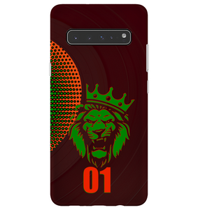 Liberation! Crowned Lion King 01" Melanin Magic Series Samsung Smartphone Cases
