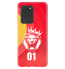 Load image into Gallery viewer, Crowned Lion King 01&quot; Melanin Magic Series Samsung Smartphone Cases