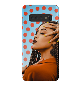 "Locked in Thought" Melanin Magic Series Samsung Smartphone Cases