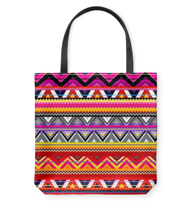 "The Mamprussi" Textile Basketweave Tote Bag