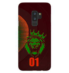 Liberation! Crowned Lion King 01" Melanin Magic Series Samsung Smartphone Cases