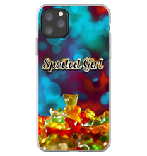 Load image into Gallery viewer, &quot;Spoiled Girl in Blue&quot; Melanin Magic Series iPhone Smartphone Cases