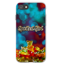 Load image into Gallery viewer, &quot;Spoiled Girl in Blue&quot; Melanin Magic Series iPhone Smartphone Cases
