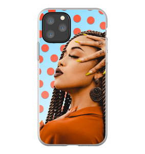 "Locked in Thought" Melanin Magic Series iPhone Smartphone Cases