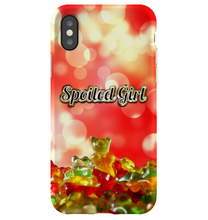 Load image into Gallery viewer, &quot;Spoiled Girl in Red&quot; Melanin Magic Series iPhone Smartphone Cases