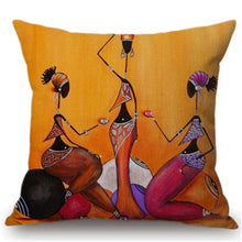 Load image into Gallery viewer, 45cm x 45cm Pillow Cushion Cases African Family Set