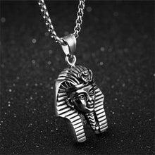 Load image into Gallery viewer, Egyptian Pharaoh Head Pendant Necklaces