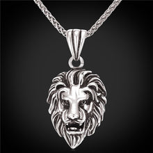 Load image into Gallery viewer, Lion Pendant Necklace