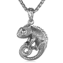 Load image into Gallery viewer, Chameleon Pendant Necklaces