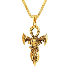 Ankh and Wadjet Necklace