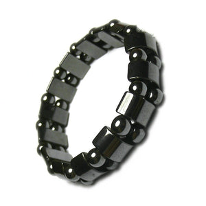 Black Stone Therapeutic Magnetic Bracelet