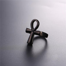 Load image into Gallery viewer, Sizes 7-12 Plain Ankh Ring
