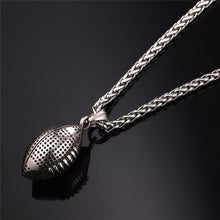 Load image into Gallery viewer, American Football Pendant Necklace