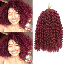 Load image into Gallery viewer, Curly Crochet Extension Braids 8inch, 12inch