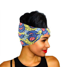 Load image into Gallery viewer, African Textile Twists Headbands