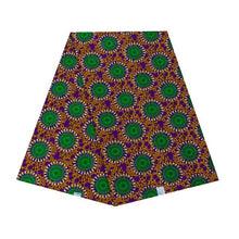 Load image into Gallery viewer, Real African Ankara Wax Textile Print Fabrics for Sewing and Crafts Projects