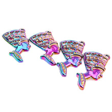 Load image into Gallery viewer, Shimmering Rainbow Effect Pharaonic Pendants