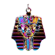 Load image into Gallery viewer, Shimmering Rainbow Effect Pharaonic Pendants