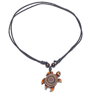 Aboriginal Indigenous American Sea Turtle Pendant Necklace Part I