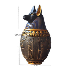 Load image into Gallery viewer, Egyptian Canopic Jars decorative Storage Set