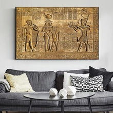 Load image into Gallery viewer, Hatshepsut Temple Wall Relief Carving Poster