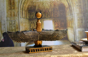 Winged Egyptian Goddess Figurine