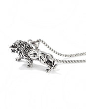 Load image into Gallery viewer, Striding Lion Pendant Necklace