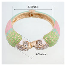 Load image into Gallery viewer, Colorful Parrot Cuff Bracelet
