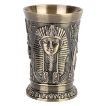 Load image into Gallery viewer, Decorative Bronze Egyptian Goblet Wine Cup