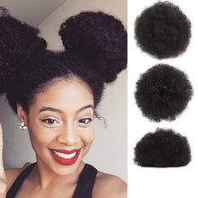 Load image into Gallery viewer, Afro Puff Bun Hair Extension